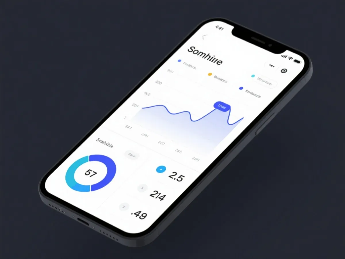 中彩网APP界面示意图