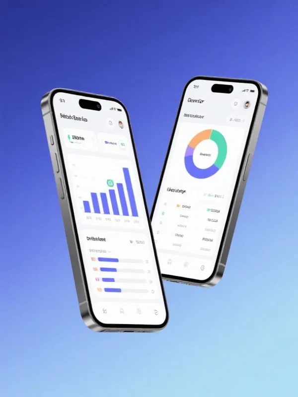 中彩网 APP 界面展示